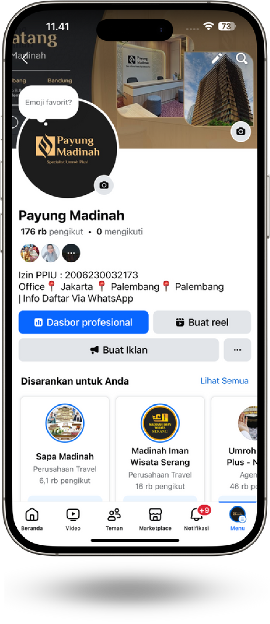Payung Madinah di Google